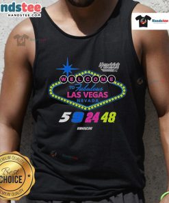 Fabulous Las Vegas Nevada tank top by Hendrick Motorsports, perfect for NASCAR fans and summer wear.