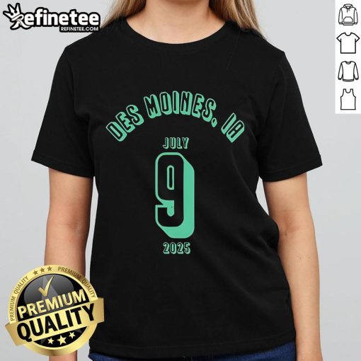 Official 311 2025 Waukee IA Ladies Tee featuring stylish design and comfortable fit for women.