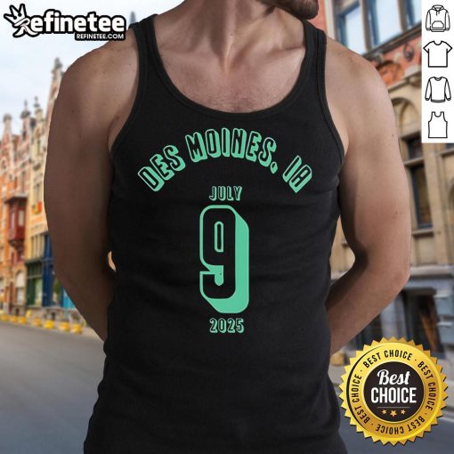 Official 311 2025 Waukee IA 9 Tank Top featuring stylish design and vibrant colors for summer wear.