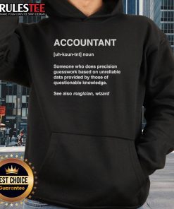 Cozy Official Accountant Wizard Definition Hoodie featuring a fun design for accounting enthusiasts and professionals.