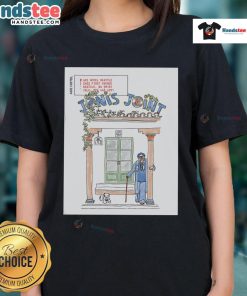 Official ACE Hotel Seattle First Avenue ladies' tee featuring Joni Mitchell's Jonis Joint design, perfect for fans.