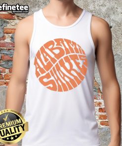 Official Alabama Shakes circle logo tank top featuring a stylish design perfect for fans of the band.