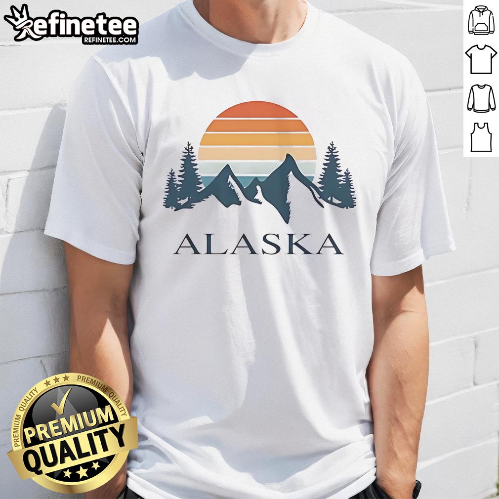 Official Alaska Mountain Camping Adventure Travel Enthusiast Vintage T Shirt Official Alaska Mountain Camping Adventure Travel Enthusiast Vintage T-Shirt featuring scenic mountain graphics.