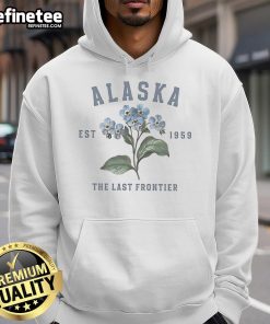 Official-Alaska-The-Last-Frontier-Forget-Me-Not-Flower-Graphic-Hoodie