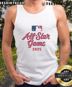 2025 MLB All-Star Game logo on a stylish tank top, perfect for baseball fans and summer events.