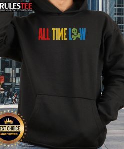 Alt Text: Official All Time Low Logo 2025 Hoodie featuring bold logo design, perfect for fans and casual wear.