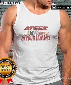 Official Aniteez ATEEZ In Your Fantasy Tour tank top featuring vibrant design and tour-themed graphics for fans.