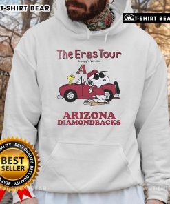 Official Arizona Diamondbacks The Eras Tour Snoopy Hoodie featuring unique graphics and comfortable design.