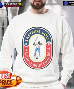 Alt Text: Official Atlanta Braves Eastside Golf MLB All-Star Sweatshirt featuring team colors and logo, perfect for fans.