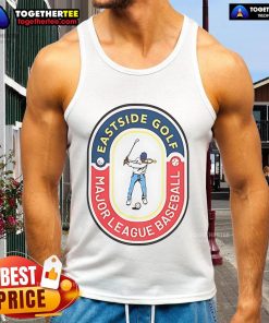 Official Atlanta Braves Eastside Golf MLB All-Star tank top featuring team logo and vibrant design for fans.