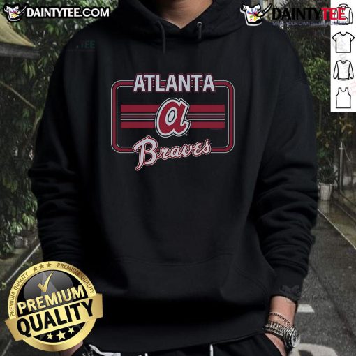 Official Atlanta Braves Fanfare Hoodie featuring team logo and vibrant colors, perfect for fans and game day wear.