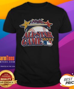 Alt Text: Official Atlanta Braves Homage All-Star Game 2000 T-Shirt featuring vintage design and team logo, perfect for fans.