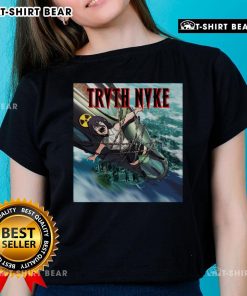 Official Bababa Ba Ba Baba Trvth Nvke Ladies Tee in vibrant colors, perfect for stylish casual wear and expressing individuality.