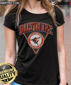 Official Baltimore Orioles Change Up Ladies Tee featuring team logo and stylish design for female fans.