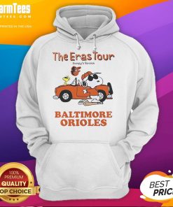 Official Baltimore Orioles The Eras Tour Snoopy Hoodie featuring unique design, perfect for fans and collectors.