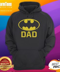Official Bat Dad Logo Hoodie featuring a stylish design with the iconic Bat Dad logo in bold graphics.