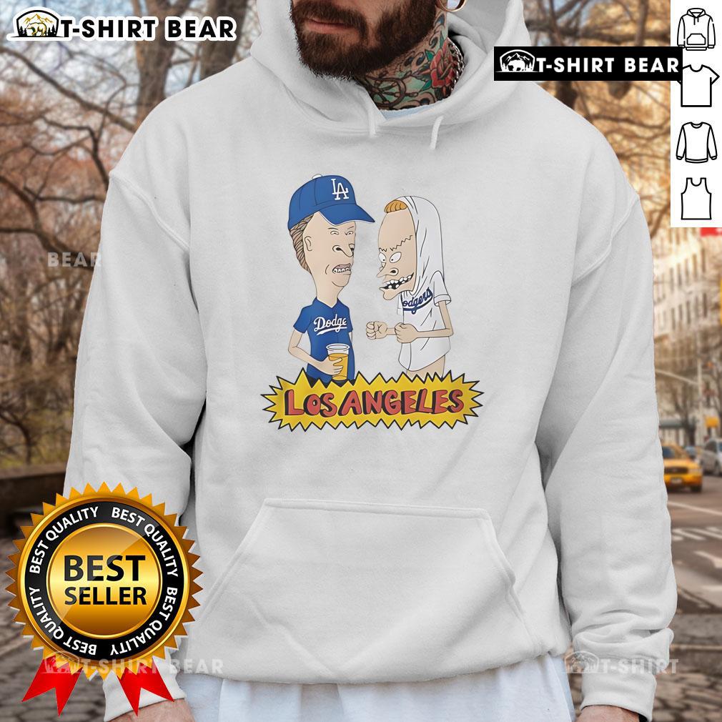 Official Beavis And Butt Head Los Angeles Dodgers Hoodie Official Beavis and Butt-Head Los Angeles Dodgers hoodie featuring unique graphics and vibrant colors, perfect for fans.