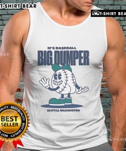 Official Big Dumper MS Baseball Summer Cartoon Tank Top featuring a fun design perfect for summer sports activities.