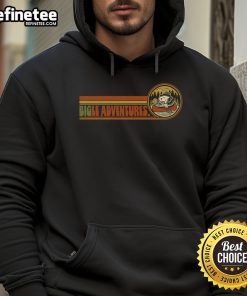 Cozy Official Bigle Adventures Hoodie in vibrant colors, perfect for outdoor adventures and casual wear.