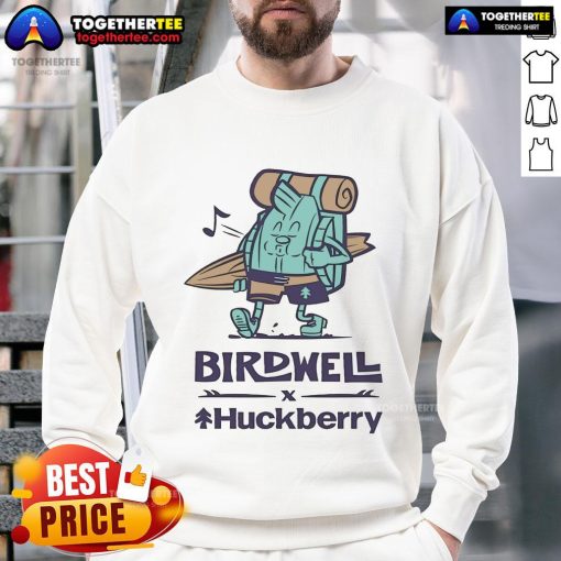 Alt Text: Official Birdwell Beach Britches and Huckberry 2025 Tour Sweatshirt featuring a stylish design and comfortable fit.