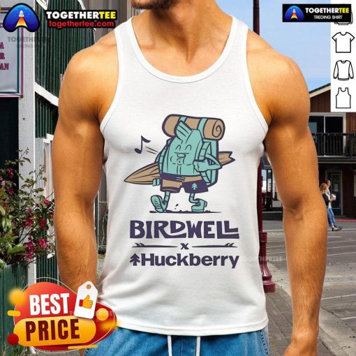 Official Birdwell Beach Britches and Huckberry 2025 Tour tank top featuring vibrant colors and stylish design.