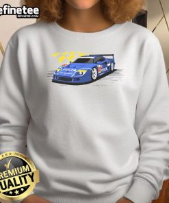 Official Blue Corsa Sweatshirt featuring a stylish design, perfect for casual wear and car enthusiasts.