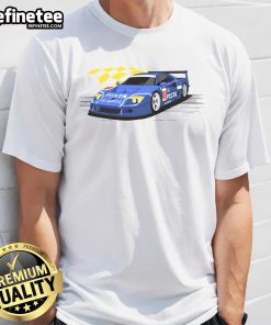 Official Blue Corsa T-Shirt featuring a sleek design and logo, perfect for fans and casual wear.