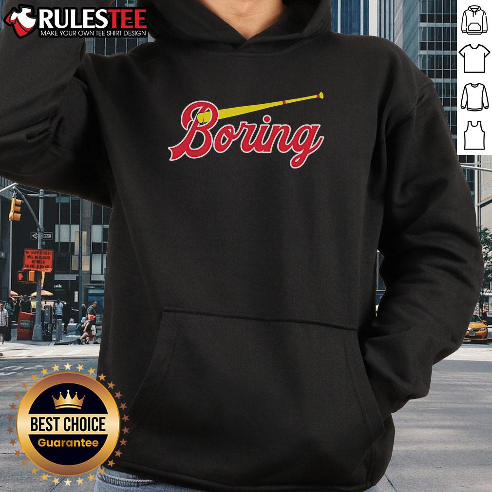 Official Boring Chicago Cubs Hoodie Official Boring Chicago Cubs Hoodie in navy blue with logo, perfect for fans looking to show team spirit and stay cozy.