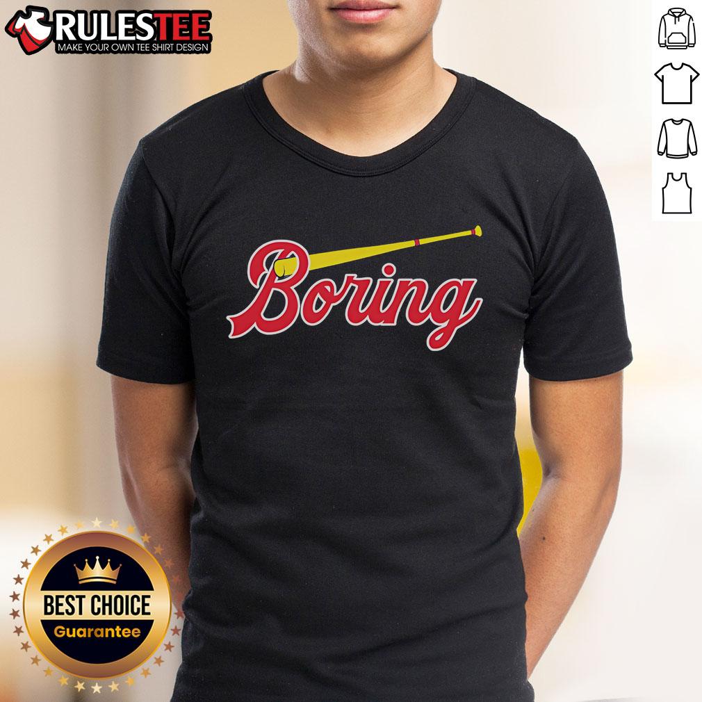 Official Boring Chicago Cubs T Shirt Official Boring Chicago Cubs T-Shirt featuring the team's logo in classic design for fans and collectors.