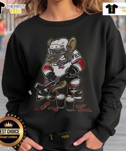 Official Brad Marchand Rat Sweatshirt featuring a bold design celebrating the Boston Bruins star player.