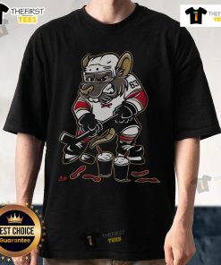 Alt Text: Official Brad Marchand Rat T-Shirt featuring a bold graphic design celebrating the iconic NHL player.