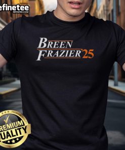 Official Breen Frazier '25 T-Shirt featuring a stylish design, perfect for fans and alumni of Breen Frazier.