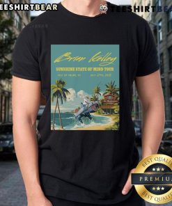 Official Brian Kelley July 27 2025 The Windjammer In Isle Of Palms Sc Event Poster T-Shirt