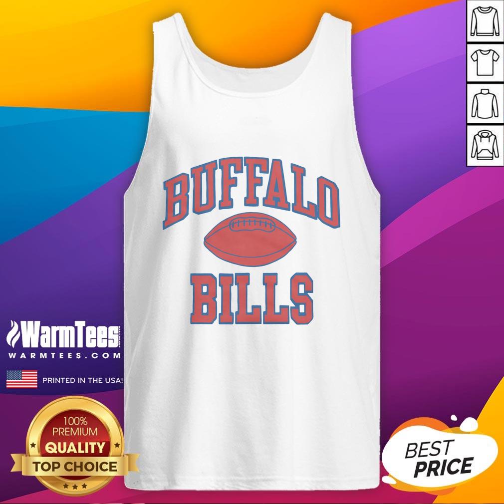 Official Buffalo Bills Gridiron Tank Top Official Buffalo Bills Gridiron Tank Top featuring team colors and logo, perfect for fans showing support on game day.