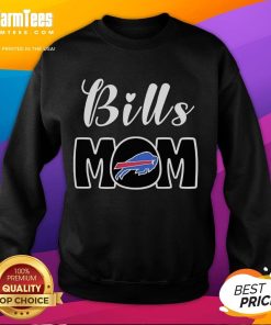 Official Buffalo Bills Mom Sweatshirt in navy blue, showcasing team logo and perfect for game day or casual wear.