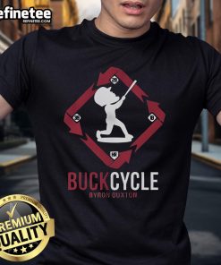 Official Byron Buxton Minnesota Twins Buckcycle T-Shirt featuring vibrant team colors and player graphics.