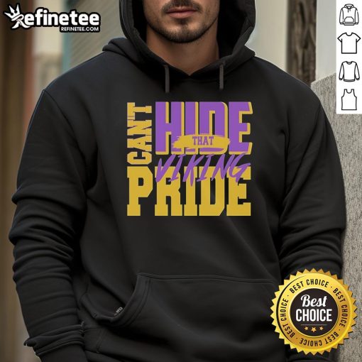 Official Can't Hide That Viking Pride Hoodie featuring bold Viking graphics, perfect for fans of Norse culture and style.