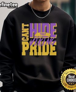 Official Can't Hide That Viking Pride Sweatshirt featuring a bold Viking graphic, perfect for fans of Norse culture.