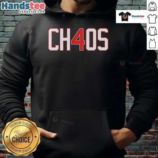 Official CH4OS Pete Crow-Armstrong hoodie for Chicago Cubs featuring vibrant team colors and stylish design.