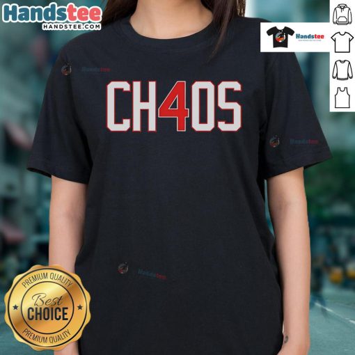 Official CH4OS Pete Crow-Armstrong Chicago Cubs ladies tee in vibrant colors, perfect for female fans.