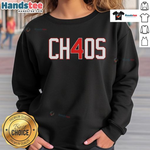Official CH4OS Pete Crow Armstrong Chicago Cubs sweatshirt featuring bold team logo and stylish design.