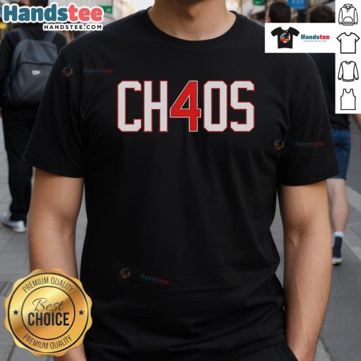 Official Ch4Os Pete Crow-Armstrong Chicago Cubs T-Shirt featuring vibrant team colors and player graphics.