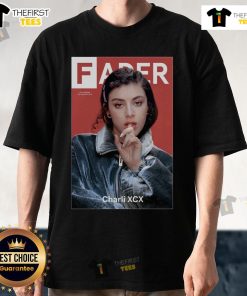 Official Charli XCX Fader T-Shirt featuring vibrant design and bold graphics, perfect for fans and collectors.
