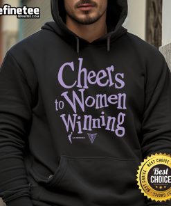 Alt Text: Official Cheers to Women Winning Golden State Valkyries Hoodie showcasing empowerment and team spirit.