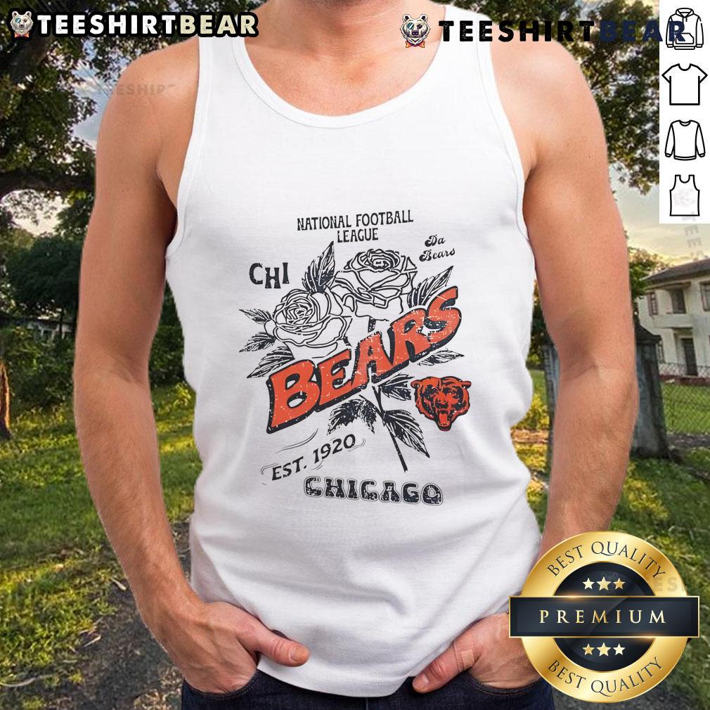 Official Chicago Bears Rose National Football League Est 1920 Tank Top Official Chicago Bears Rose Tank Top, National Football League Est. 1920, perfect for fans and casual wear.