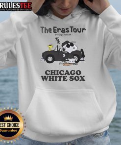 Official Chicago White Sox The Eras Tour Snoopy Hoodie featuring unique designs and comfortable fit for fans.