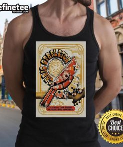 Official Chris Stapleton July 11, 2025 concert poster tank top, featuring vibrant design for St. Louis show.