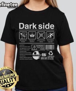 Official Dark Side Label Ladies Tee featuring a stylish design perfect for fans of the Dark Side collection.