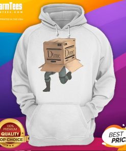 Official Dime MTL Solid Wood Hoodie displayed on a mannequin, showcasing its unique design and high-quality material.