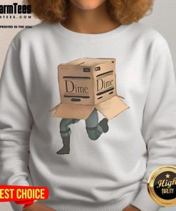 Official Dime MTL Solid Wood Sweatshirt in cozy design, perfect for casual wear and stylish comfort.